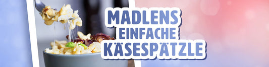 Einfache Käsespätzle