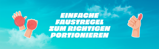 Faustregel zum Portionieren