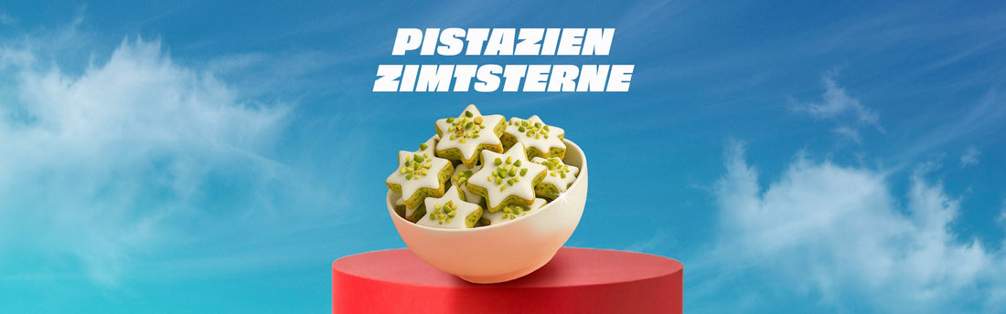 Pistazien-Zimtsterne