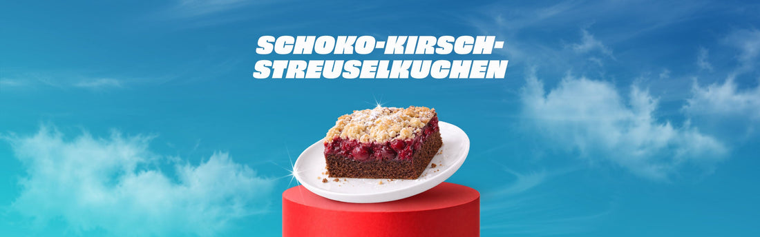 Schoko Kirsch Streuselkuchen