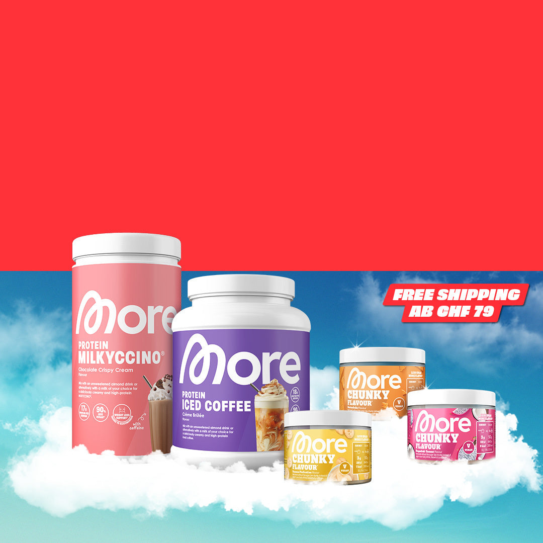 BIS ZU 30% AUF SWEET CRAVINGS UND PROTEINE