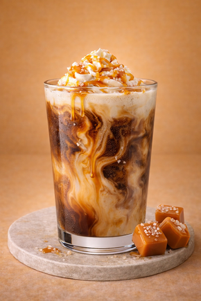 Mix and Match: Protein Iced Coffee Latte Macchiato Salted Caramel