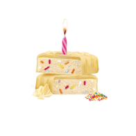 Birthday Cake (Pink Design) / 10 x 50g